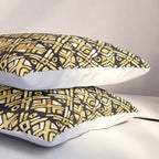 Sonoran Stripe - Midnight Gold Pillow Sham Gallery Image 3