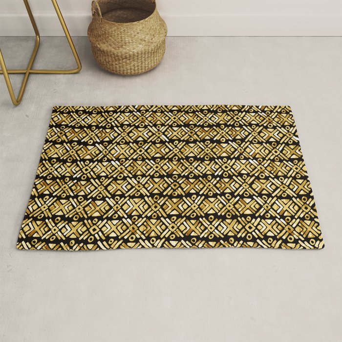 Sonoran Stripe - Midnight Gold Rug Gallery Image 1