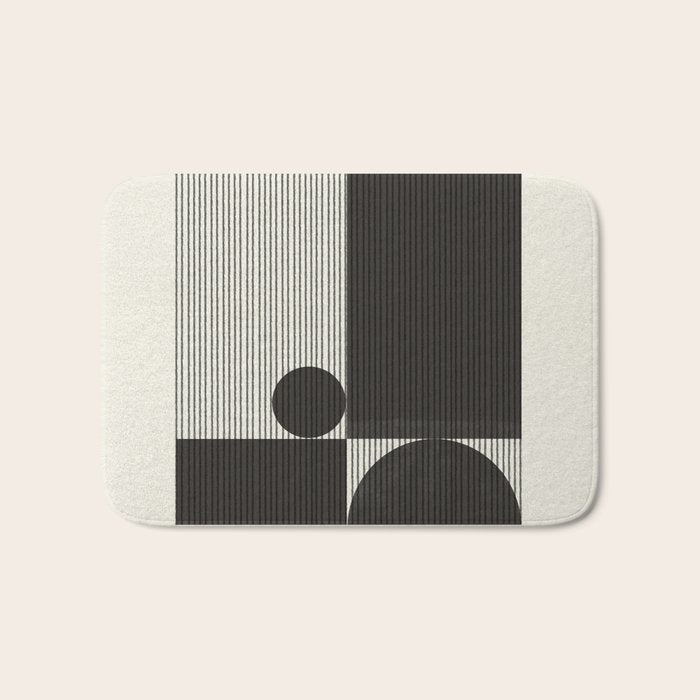 Minimalist Objekt 2 Bath Mat Gallery Image 1