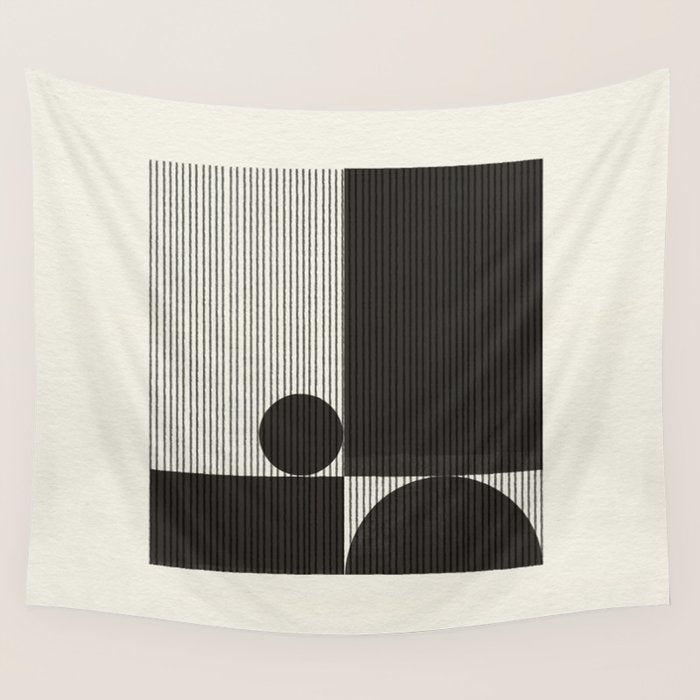 Minimalist Objekt 2 Wall Tapestry Gallery Image 1