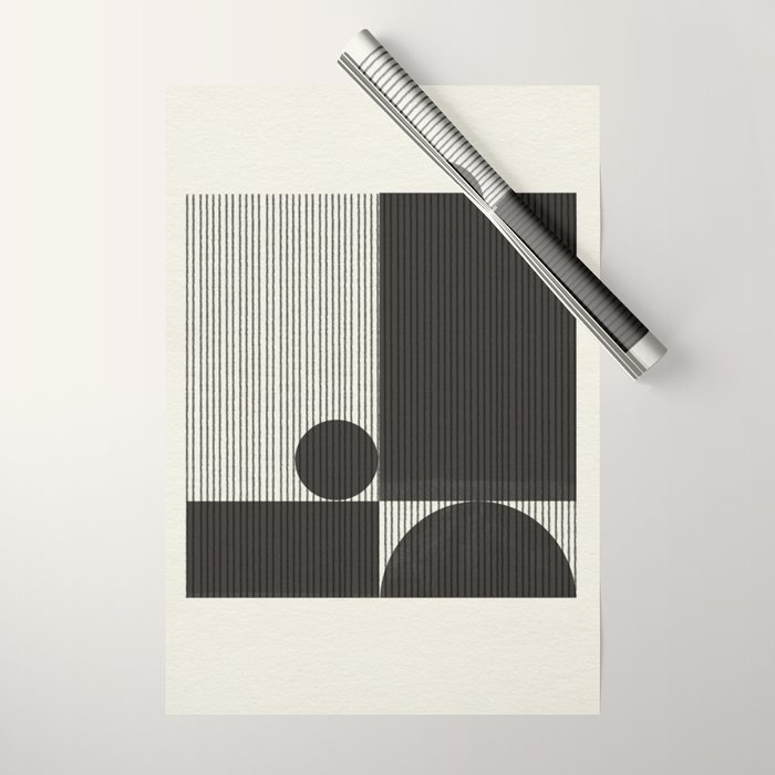 Minimalist Objekt 2 Wrapping Paper Gallery Image 1