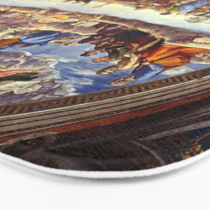 Raphael The Disputation of the Holy Sacrament  Bath Mat Gallery Image 3