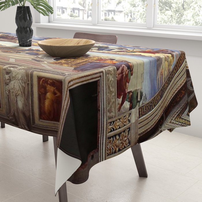 Raphael The Disputation of the Holy Sacrament  Tablecloth Gallery Image 3