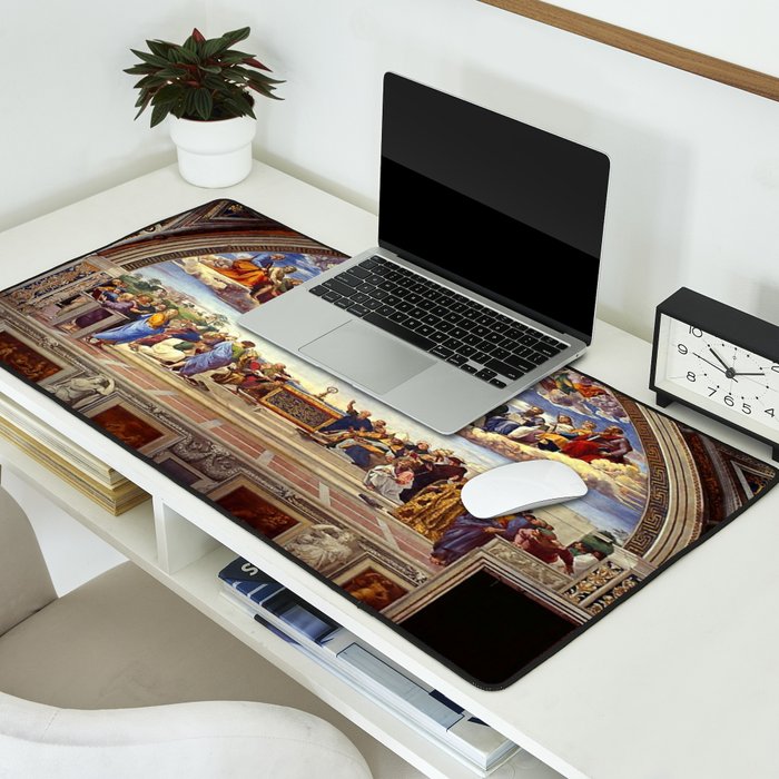 Raphael The Disputation of the Holy Sacrament  Desk Mat Gallery Image 2