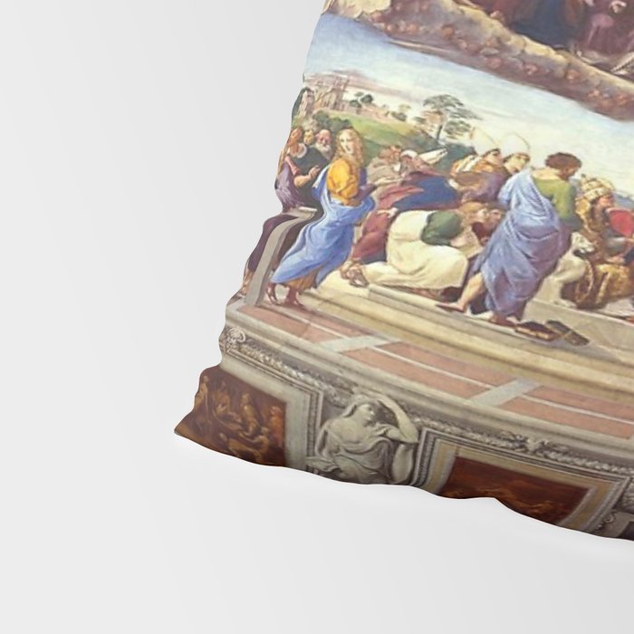 Raphael The Disputation of the Holy Sacrament  Pillow Sham Gallery Image 4