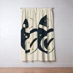 Cats In Love 3 Window Curtain Gallery Image 3