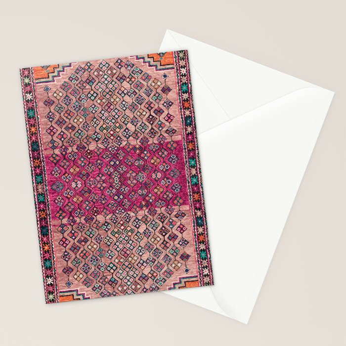 Traditional Moroccan Berber Artwork Design E17 Stationery Card Gallery Image 2