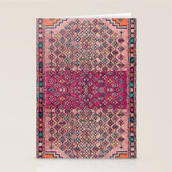 Traditional Moroccan Berber Artwork Design E17 Stationery Card Gallery Image 2