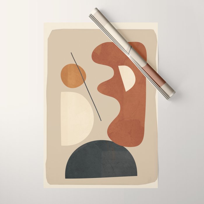Shape Curve 12 Wrapping Paper Gallery Image 1