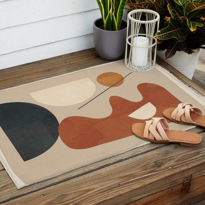 Shape Curve 12 Outdoor Rug Gallery Image 2