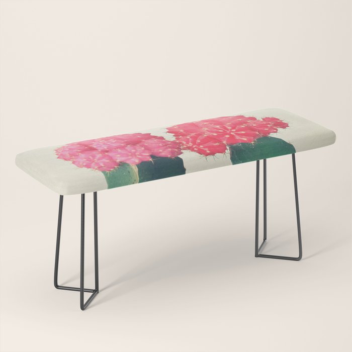 Plaid Cacti Bench Gallery Image 1