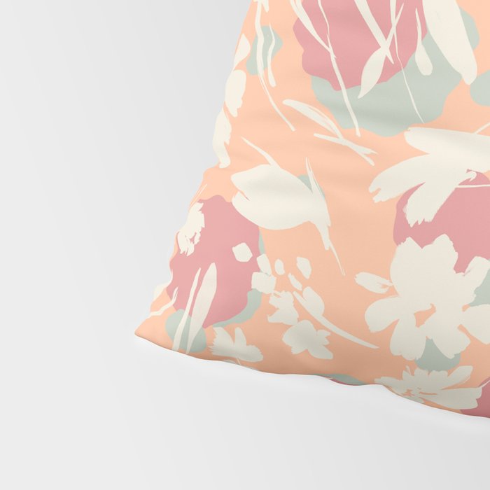 Abstract wild garden SM Pillow Sham Gallery Image 4