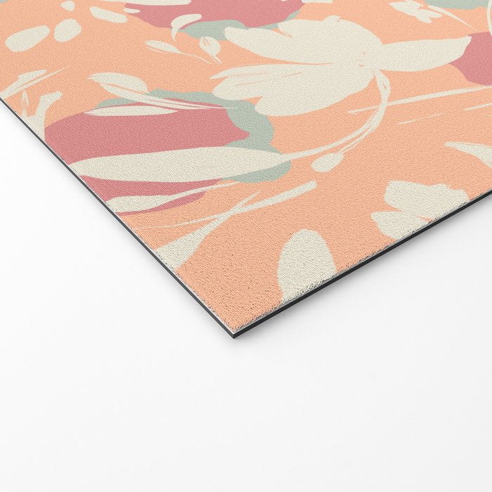 Abstract wild garden SM Welcome Mat Gallery Image 2