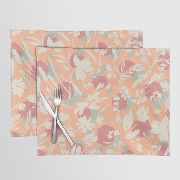 Abstract wild garden SM Placemat Gallery Image 1