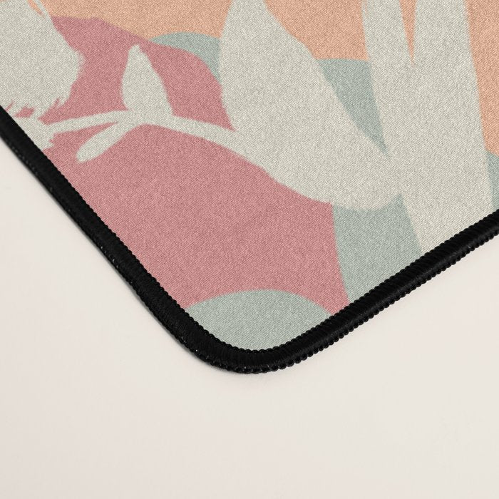 Abstract wild garden SM Desk Mat Gallery Image 4