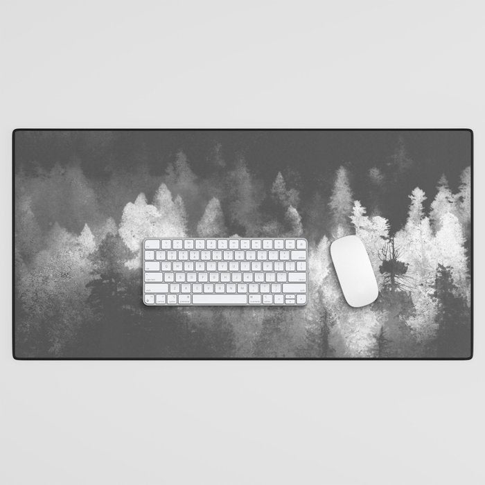 Chromatic Forest Nature Photography Desk Mat Gallery Image 1