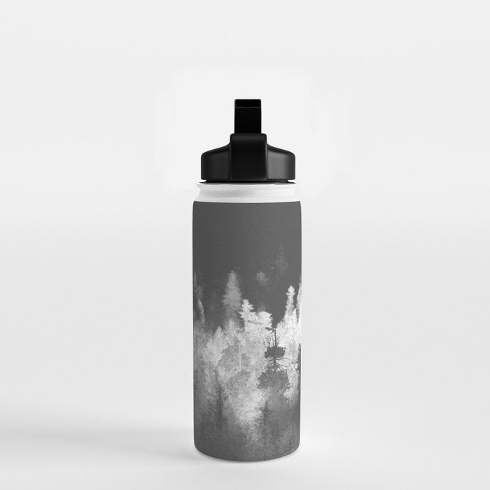 Chromatic Forest Nature Photography Water Bottle Gallery Image 2