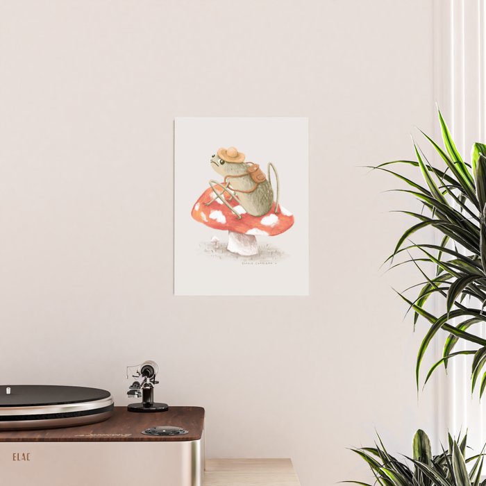 Awkward Toad Ready for Adventure Poster Gallery Image 2