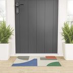 Abstract Lines Composition - 3 Colors Welcome Mat Gallery Image 3