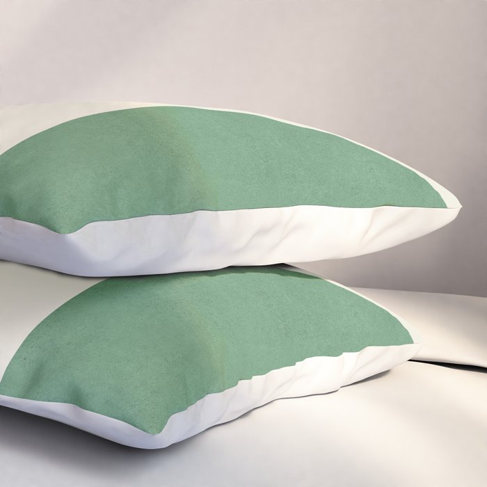 Abstract Lines Composition - 3 Colors Pillow Sham Gallery Image 3