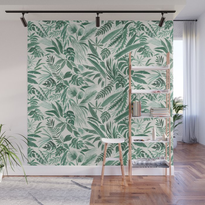 Tropical Palm Wall Mural Gallery Image 1