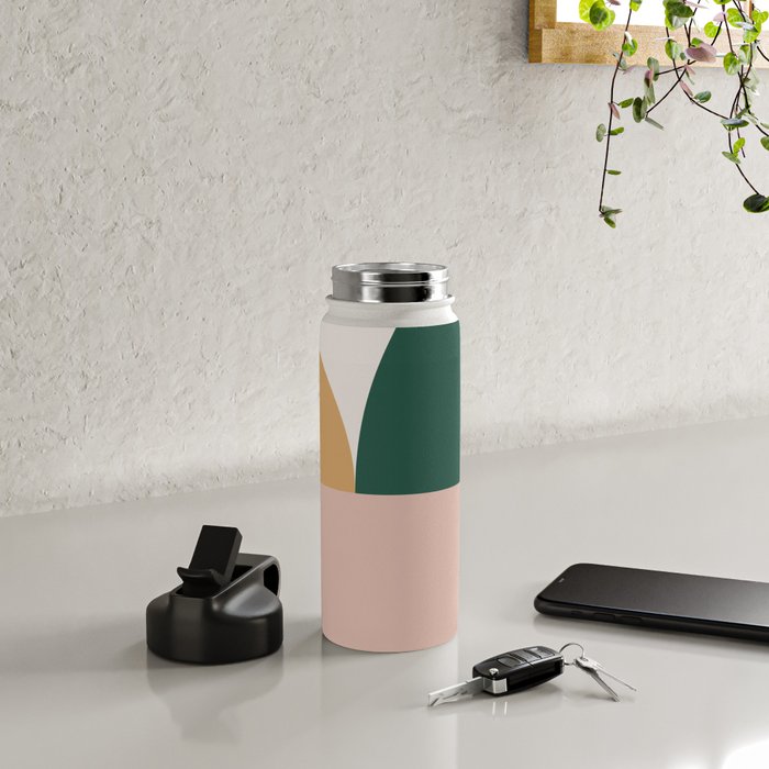 Abstract Geometric 11 Water Bottle Gallery Image 5