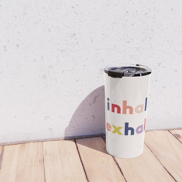 inhale exhale Travel Mug Gallery Image 4