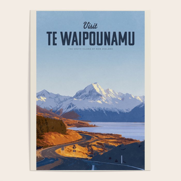 Visit Te Waipounamu Poster Gallery Image 4