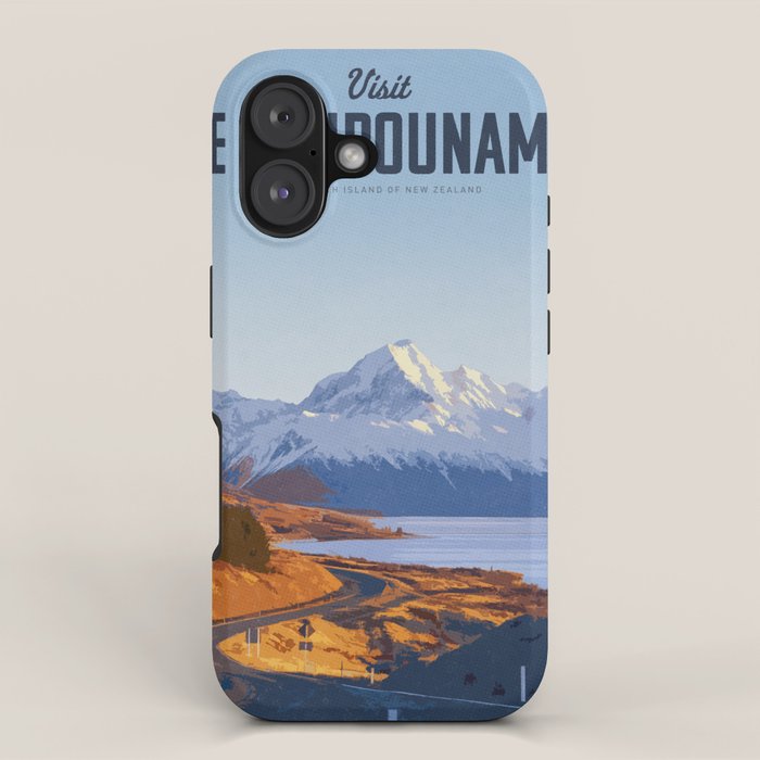 Visit Te Waipounamu iPhone Case Gallery Image 1