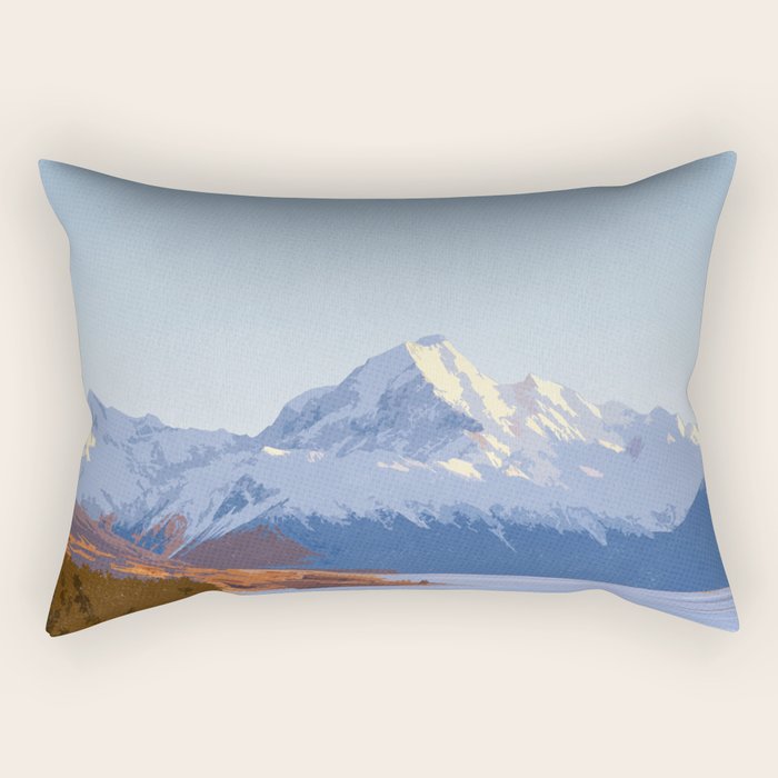 Visit Te Waipounamu Rectangular Pillow Gallery Image 2