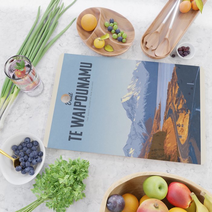 Visit Te Waipounamu Cutting Board Gallery Image 2