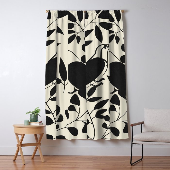Song in the branches 2 Window Curtain Gallery Image 5