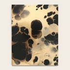 Black and Cream White Tortoiseshell Pattern Notebook Gallery Image 4