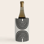 Geometric Shape, Arch Paper Art Wine Chiller Gallery Image 1