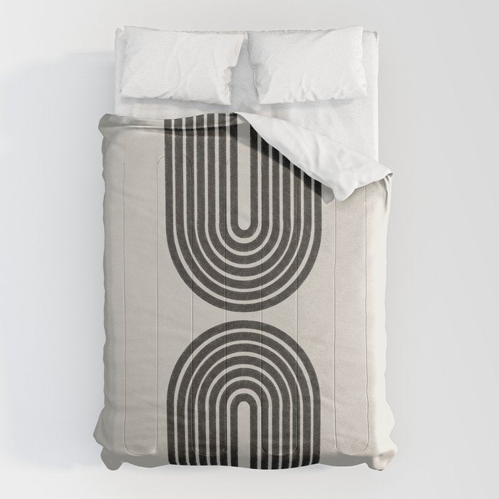 Geometric Shape, Arch Paper Art Comforter Gallery Image 6