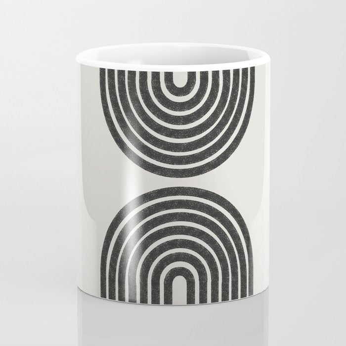 Geometric Shape, Arch Paper Art Coffee Mug Gallery Image 4