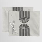 Geometric Shape, Arch Paper Art Placemat Gallery Image 1