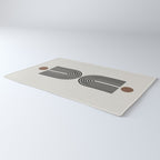 Geometric Shape, Arch Paper Art Rug Gallery Image 3