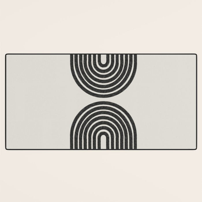 Geometric Shape, Arch Paper Art Desk Mat Gallery Image 3