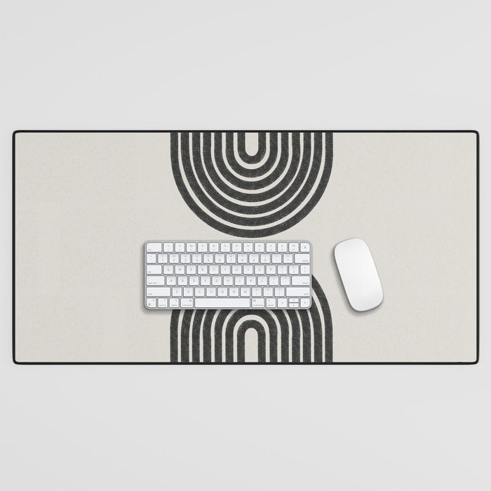 Geometric Shape, Arch Paper Art Desk Mat Gallery Image 1