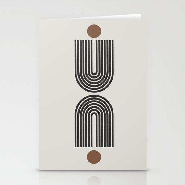 Geometric Shape, Arch Paper Art Stationery Card Gallery Image 2