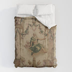 Antique 18th Century 'Neptune' French Tapestry Duvet Cover Gallery Image 6