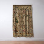 Antique 18th Century 'Neptune' French Tapestry Window Curtain Gallery Image 3