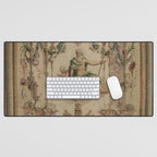Antique 18th Century 'Neptune' French Tapestry Desk Mat Gallery Image 1