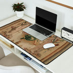 Antique 18th Century 'Neptune' French Tapestry Desk Mat Gallery Image 2