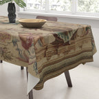 Antique 18th Century 'Neptune' French Tapestry Tablecloth Gallery Image 3