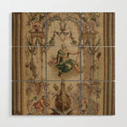 Antique 18th Century 'Neptune' French Tapestry Wood Wall Art Gallery Image 1