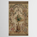 Antique 18th Century 'Neptune' French Tapestry Tablecloth Gallery Image 2
