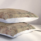 Antique 18th Century 'Neptune' French Tapestry Pillow Sham Gallery Image 3