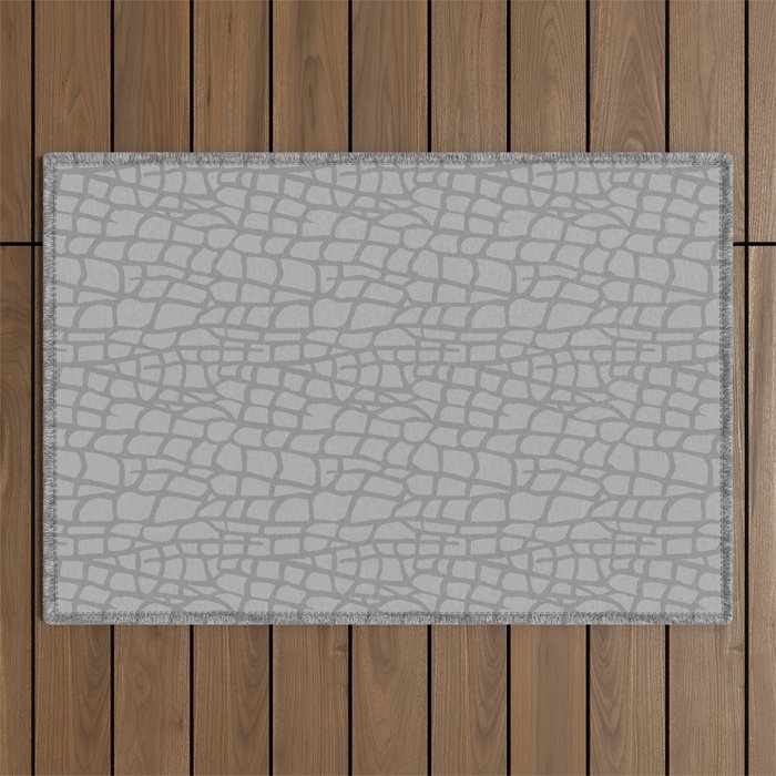 Gray Elephant Skin - Wild Animal Outdoor Rug Gallery Image 1